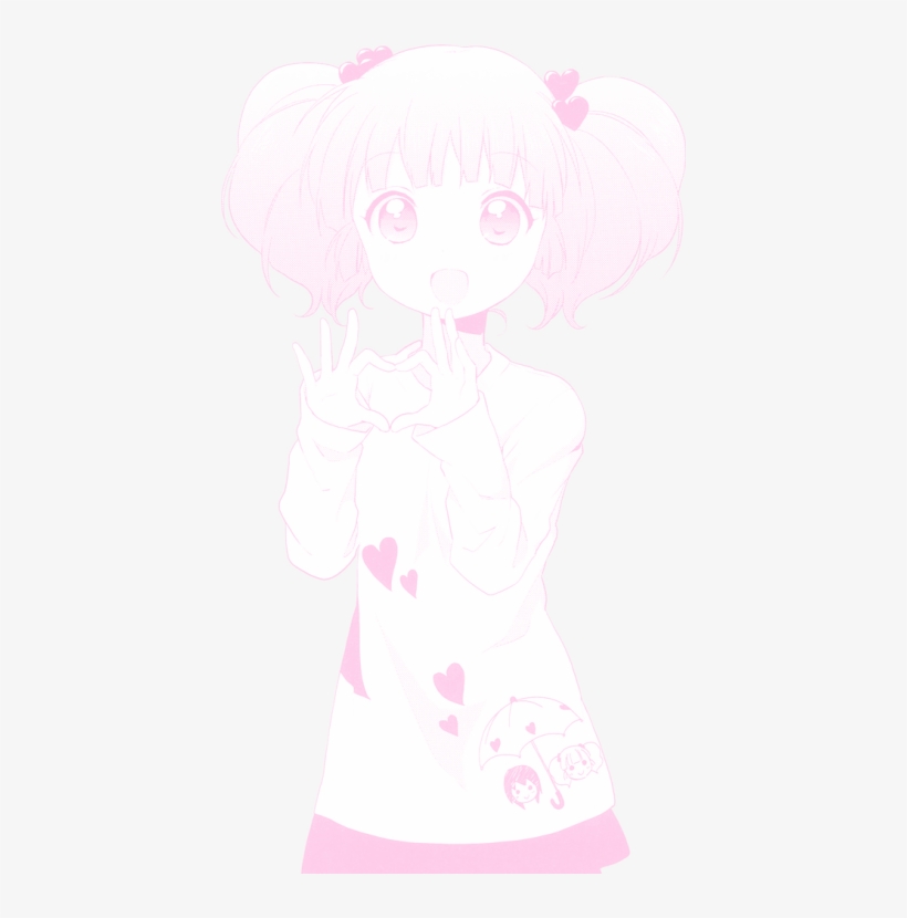 Cute Transparent Tumblr Soft Pink Anime Png Cute Transparent