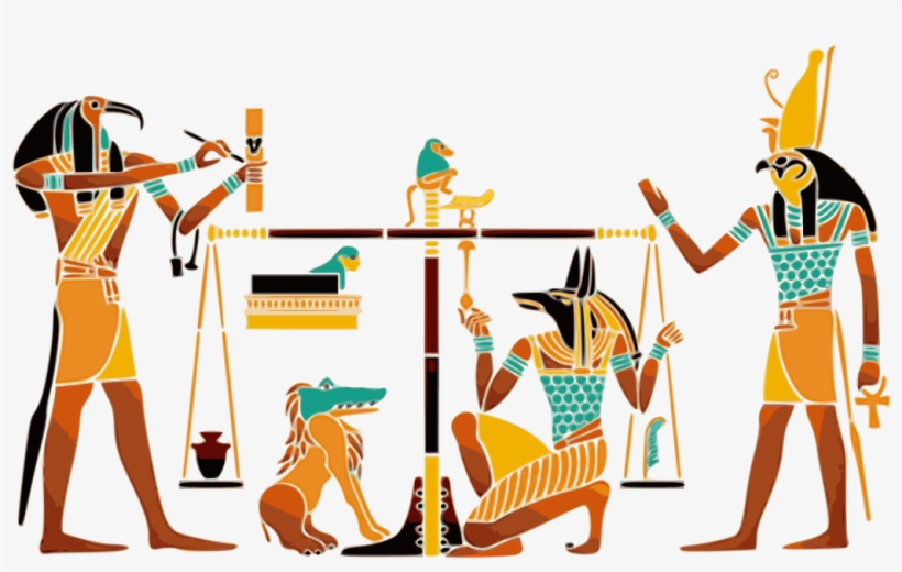 Ancient Egyptian Religion Anubis Maat Duat - Scale Of Maat, transparent png #2469437