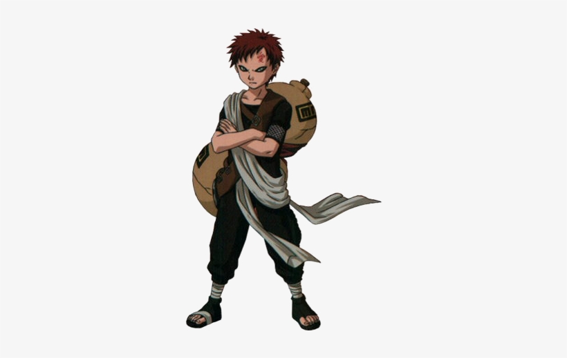 Clash Of Ninja Characters Gaara Strategywiki The Video Naruto Gaara Full Body Free Transparent Png Download Pngkey