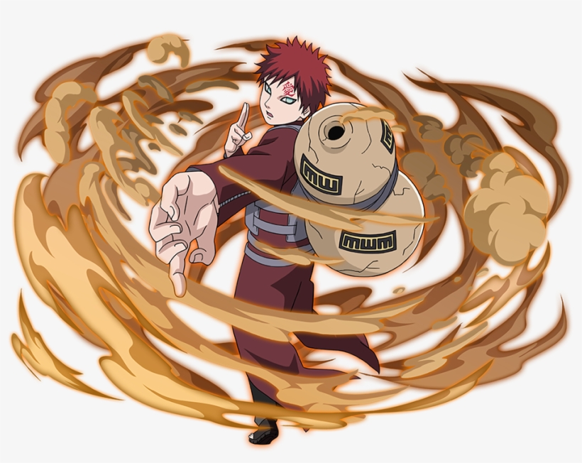 Gaara - Naruto Ultimate Ninja Blazing Gaara, transparent png #2469752