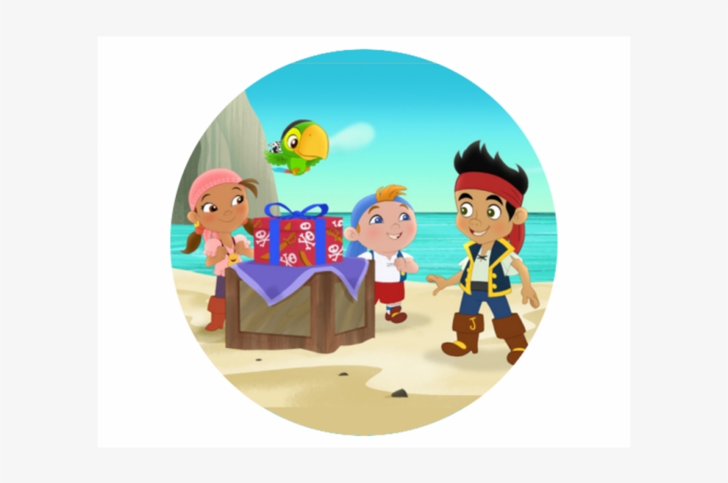 Jake And The Neverland Pirates Map Png - Jake And The Neverland Pirates Circle, transparent png #2469852