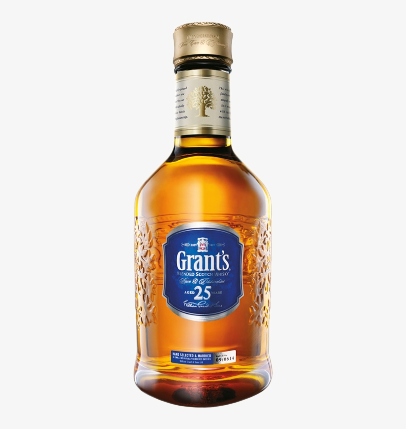 Our 25 Year Old Whisky Is A Truly Unique Experience - Grants 25 Year Old, transparent png #2470160