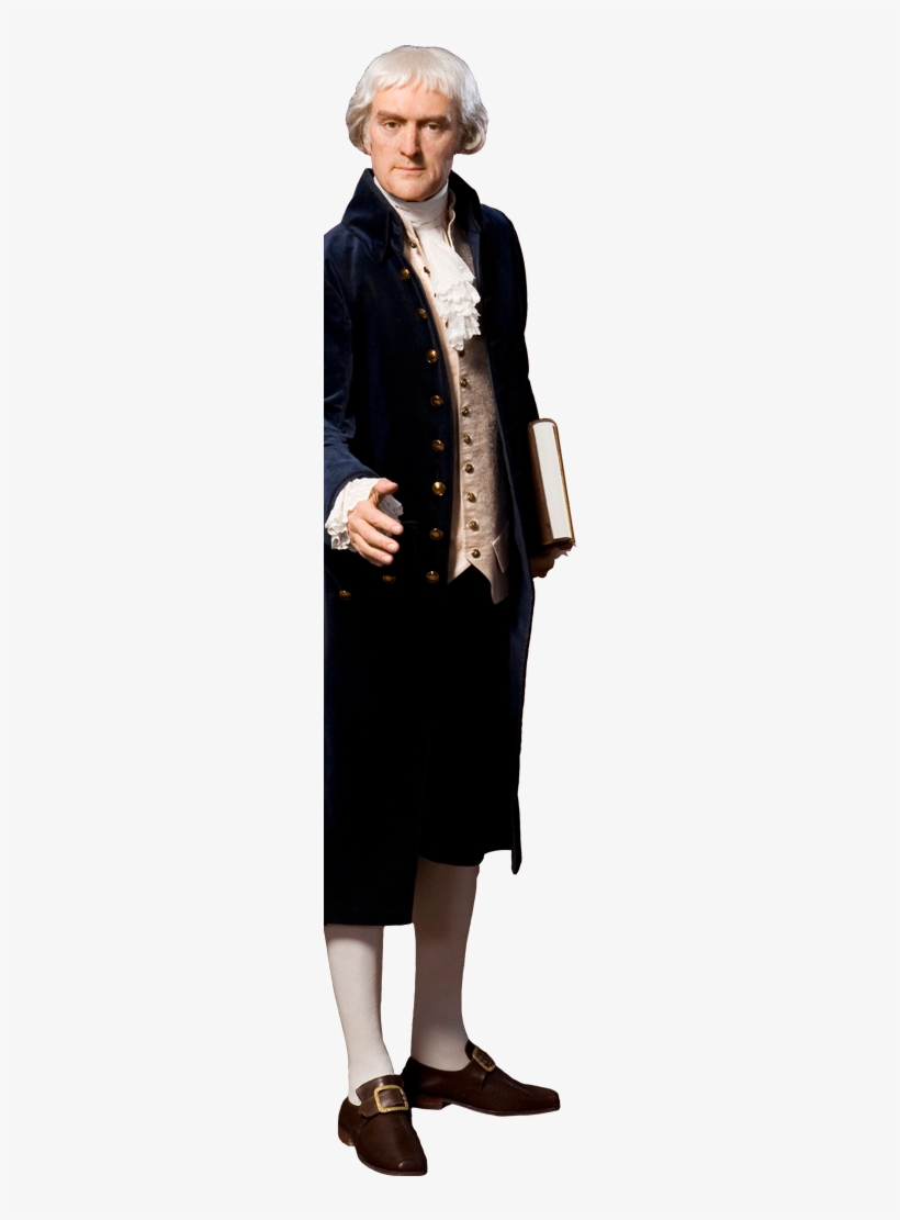 Thomas Jefferson - Thomas Jefferson Standing Up, transparent png #2470189