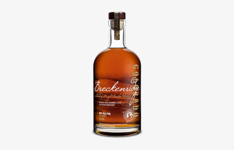 Breckbourbon-web - Breckenridge Blend Of Straight Bourbon Whiskeys, transparent png #2470276