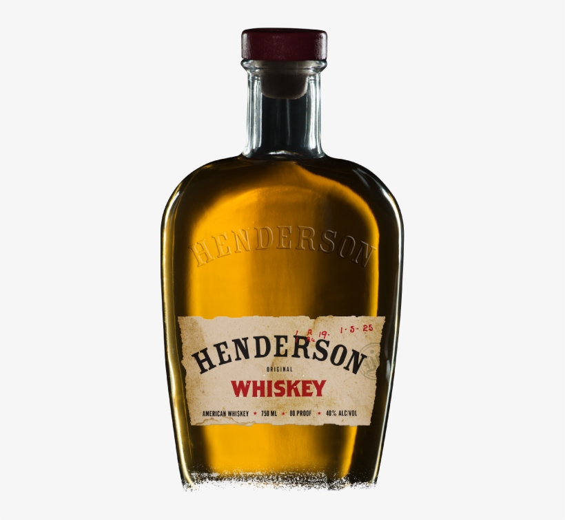 Bottle - Henderson Small Batch American Whiskey, transparent png #2470316