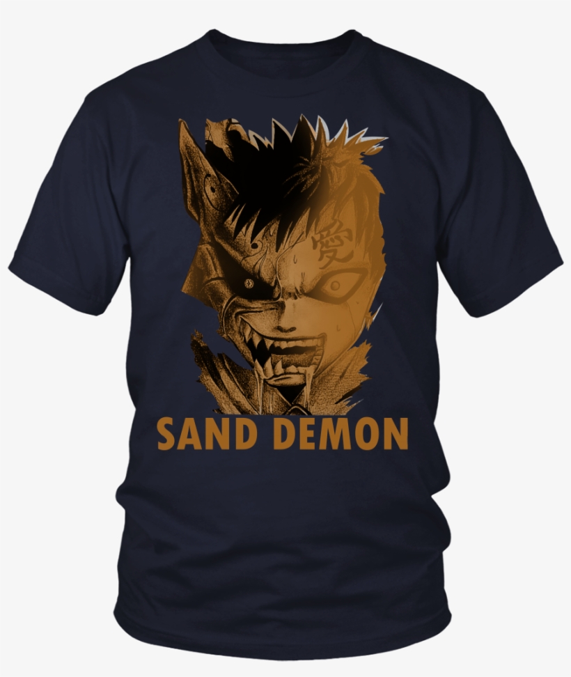 Gaara Sand Monster -men Short Sleeve T Shirt - Carly Rae Jepsen Demon Shirt, transparent png #2470380