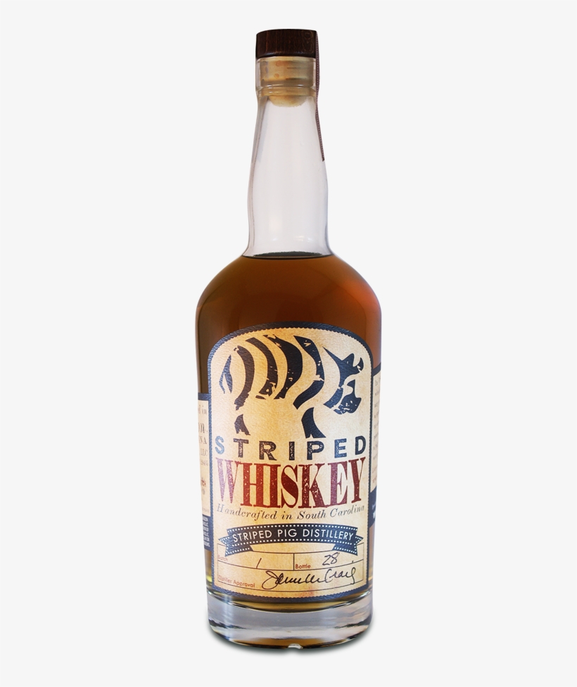 Striped Whiskey - Whisky, transparent png #2470439