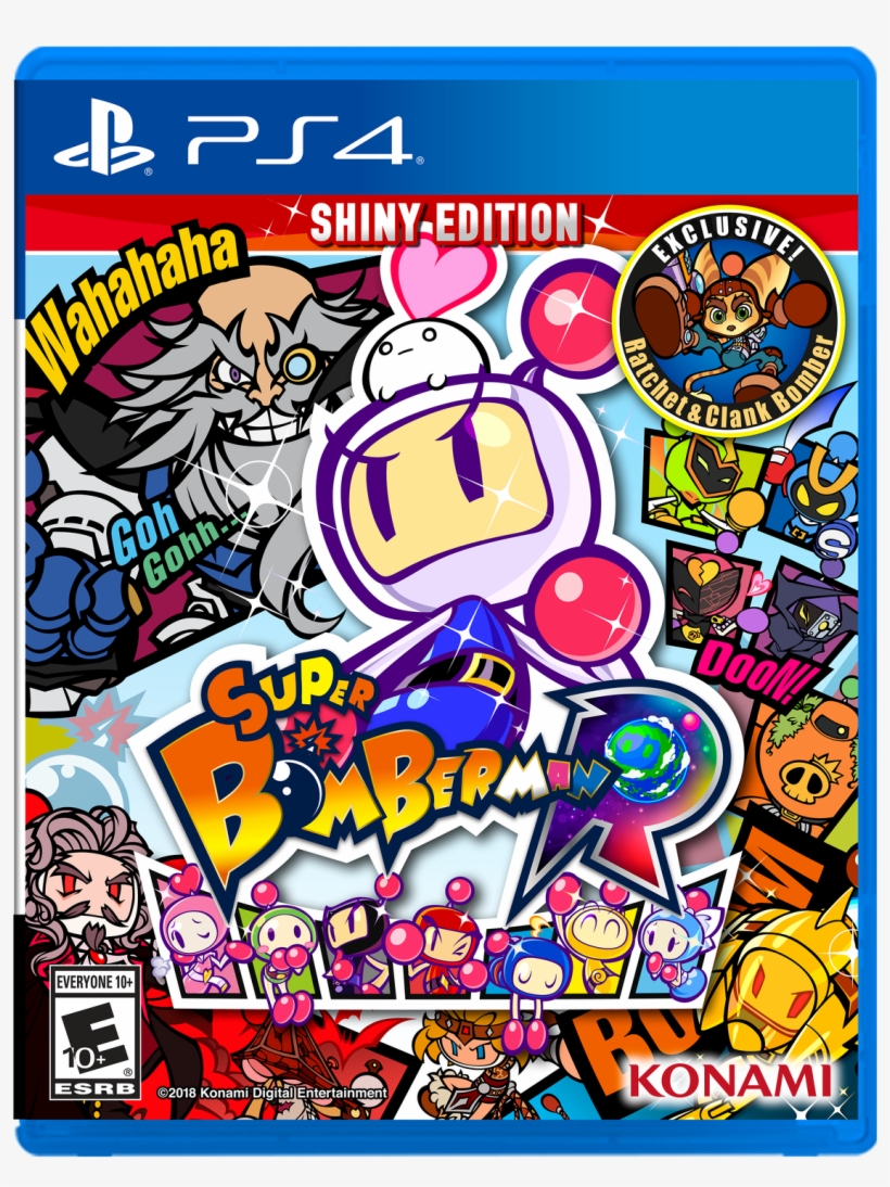 01 Of - Super Bomberman R Shiny Edition Ps4, transparent png #2470506