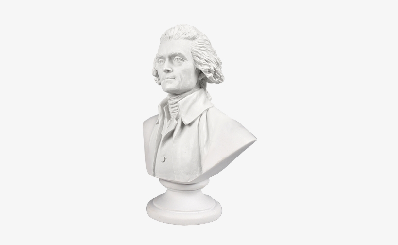 Mini Thomas Jefferson 3 Inch Bust - Great Americans Sale - Thomas Jefferson Bust - Founding, transparent png #2470705