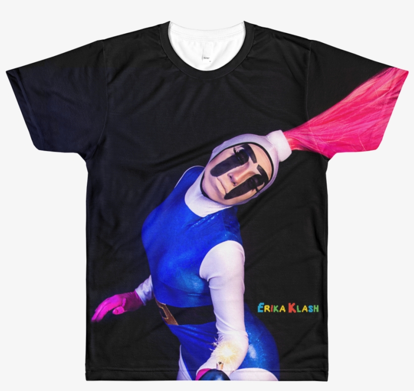 Erika Klash Bomberman Sublimated T-shirt - T-shirt, transparent png #2470750