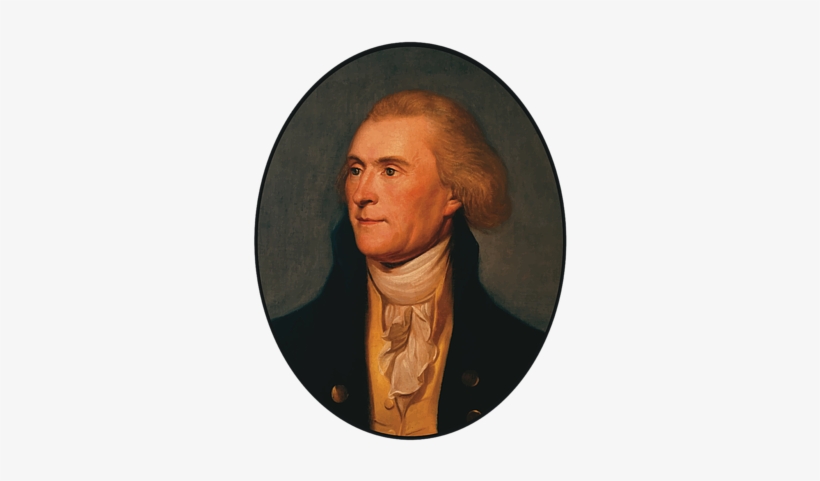 Bleed Area May Not Be Visible - Thomas Jefferson, transparent png #2470861