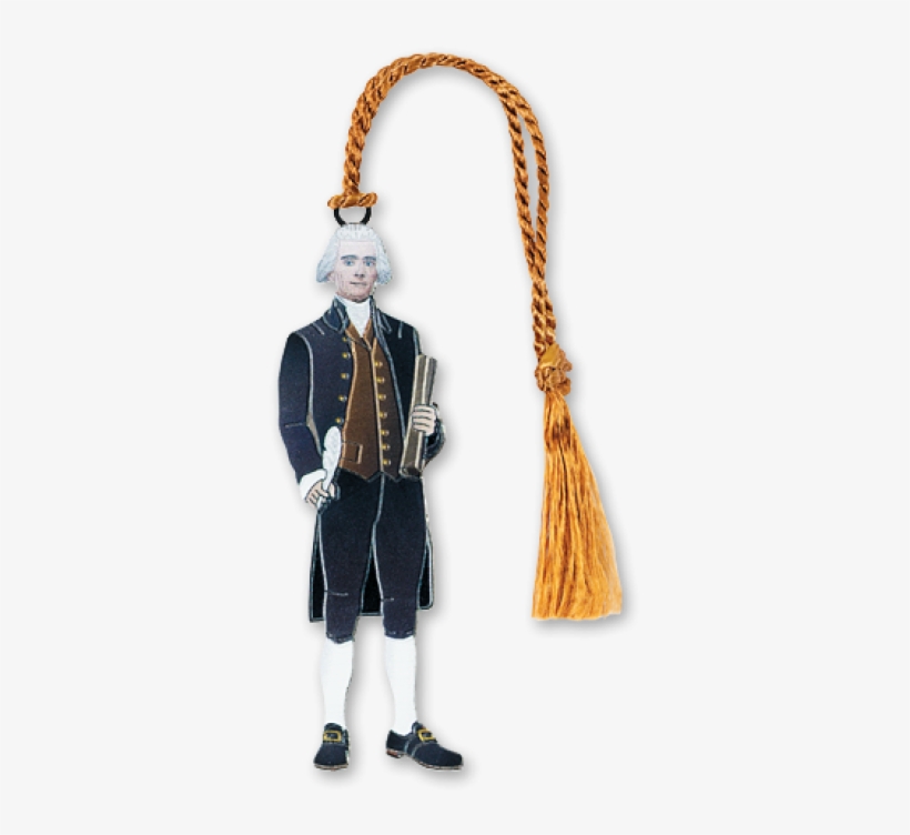 President Thomas Jefferson Bookmark - Thomas Jefferson, transparent png #2470989