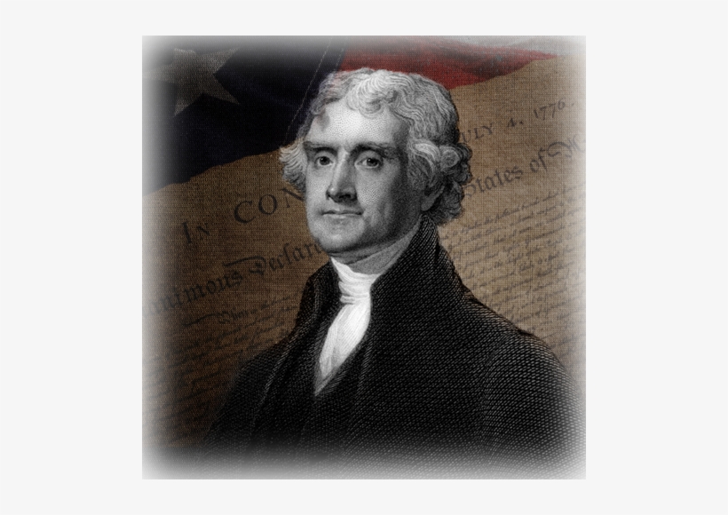Thomas Jefferson - Portraits Of Thomas Jefferson, transparent png #2471009