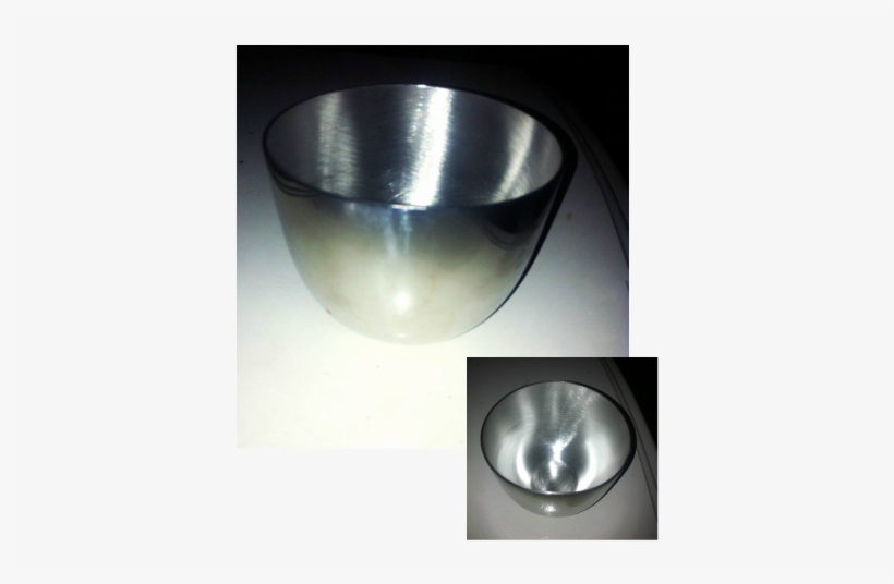 Pictured Left Are Two Pewter "jefferson Cups" Designed - Reflection, transparent png #2471152