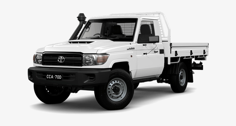 Land Cruiser Pick Up - Land Cruiser 70 Series White, transparent png #2471471