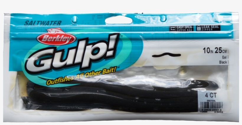 Gulp 10" Eel - Berkley Gsse5-sas Saltwater Gulp Sand Eel Bait, Sapphire, transparent png #2471710