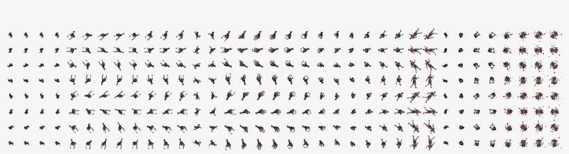 Zombie Topdown - Littlewargame Sprite Sheet, transparent png #2471937
