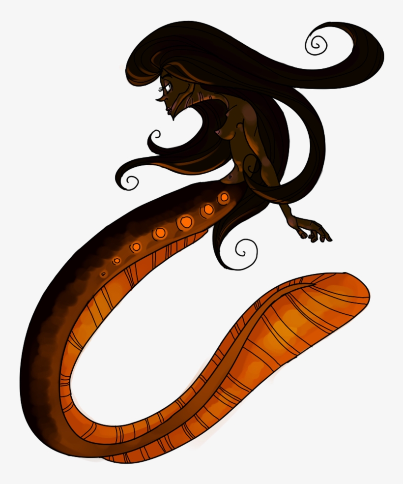 Eel Clipart Lamprey - Siren, transparent png #2471938