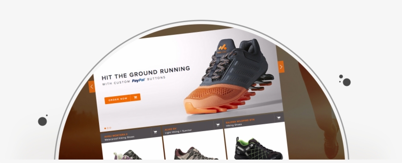 Paypal Custom Buttons - Adidas Sportschuh S83695 Koralle/grau Eu 40 2/3, transparent png #2472373