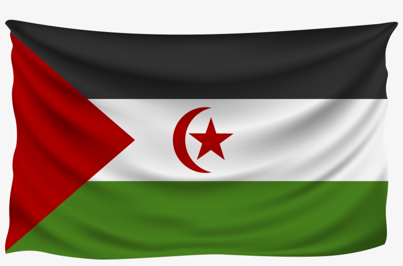 Western Sahara Flag, transparent png #2472974