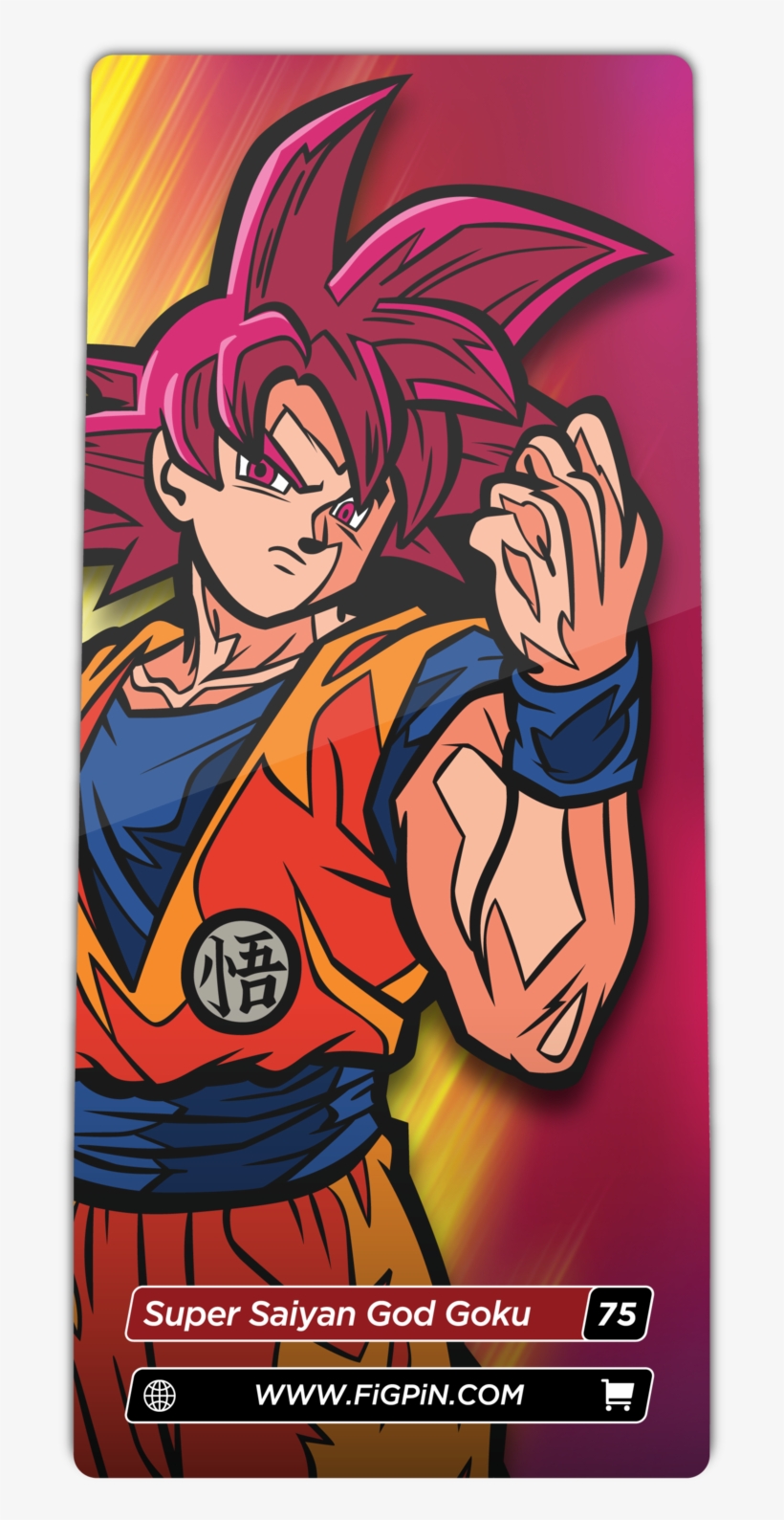 Super Saiyan God Goku - Goku, transparent png #2473005