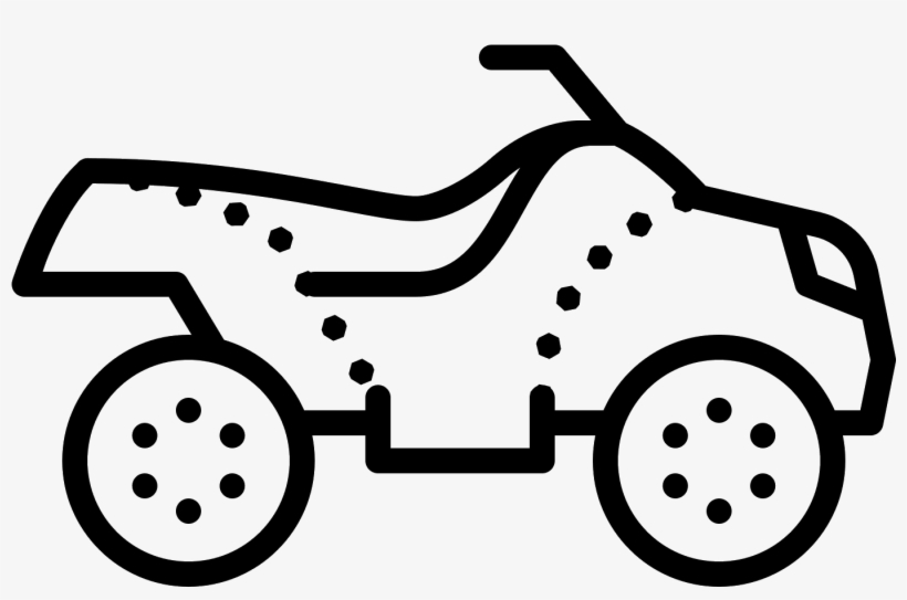 Atv Icon - White, transparent png #2473070