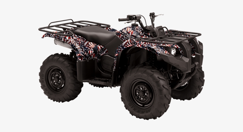 One Nation Atv - Atv Grizzly Red Yamaha, transparent png #2473262