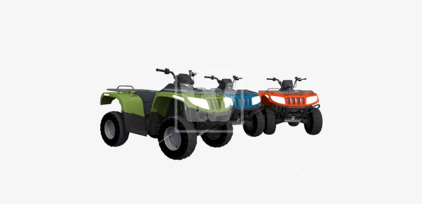 Three Atv Bikes Isolated - Nurol Ejder, transparent png #2473434
