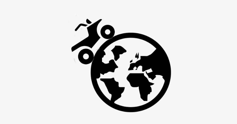 Atv Travel - Abroad Icon Png, transparent png #2473869