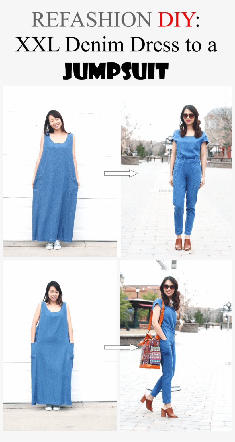 Diy Maxi Dress Into Jumpsuit, transparent png #2473917