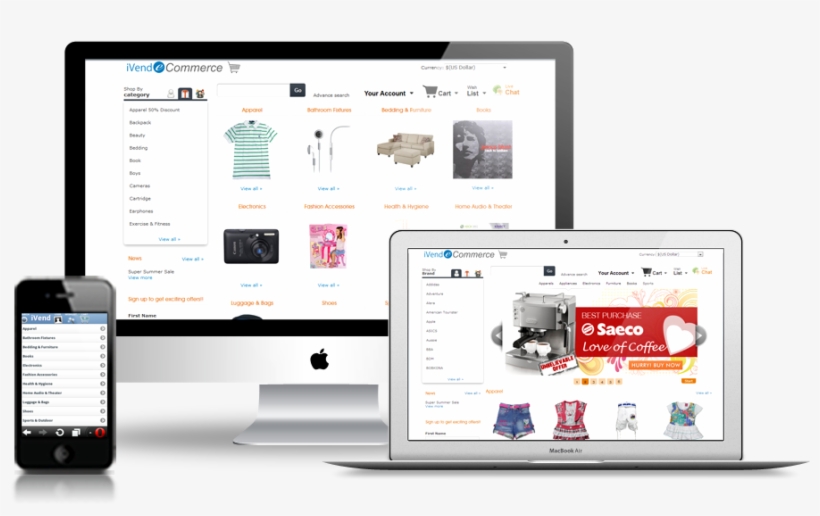 Ivend Ecommerce Banner - Free Open Source Commerce, transparent png #2475083