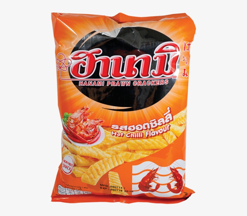 Hanami Spicy Prawn Crackers - Hanami Prawn Crackers Hot Chilli Flavor 60g 泰国hanami卡乐美, transparent png #2475177