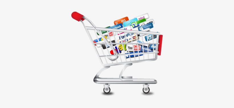 Ecommerce Product Data Entry - Shopping Cart With Products, transparent png #2475713