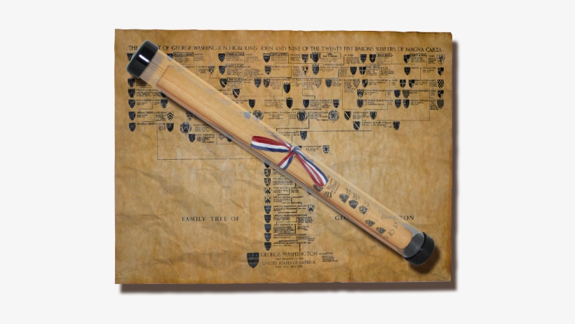 Family Tree Of George Washington High Quality, Parchment - Sheet Music, transparent png #2475743