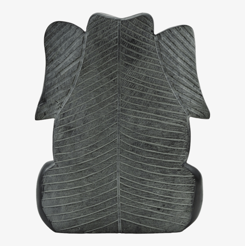 Black Stone Ganesha Idol 3 - Floor, transparent png #2475924