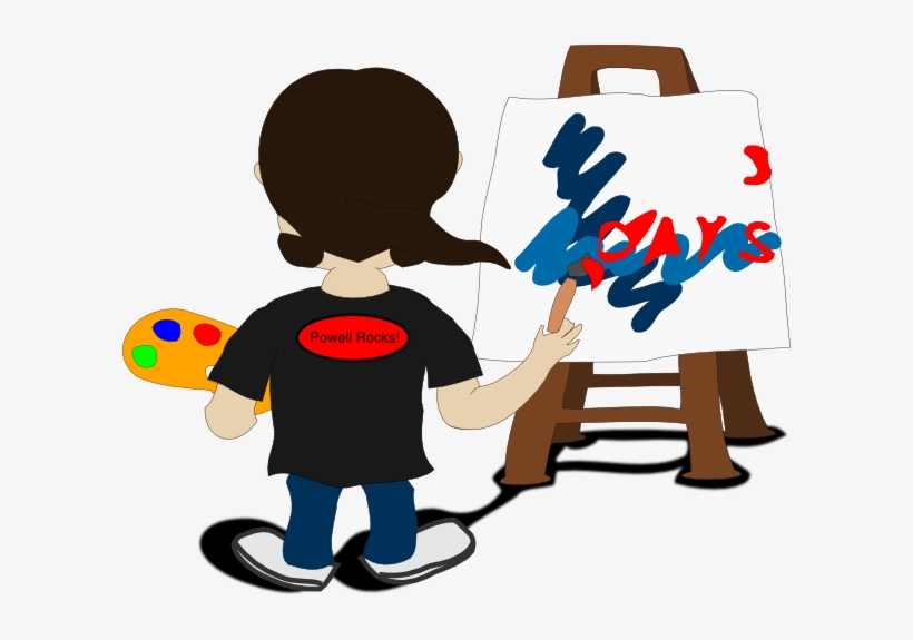 Artist Painting Hamill Clip Art - Painter Clipart, transparent png #2475999