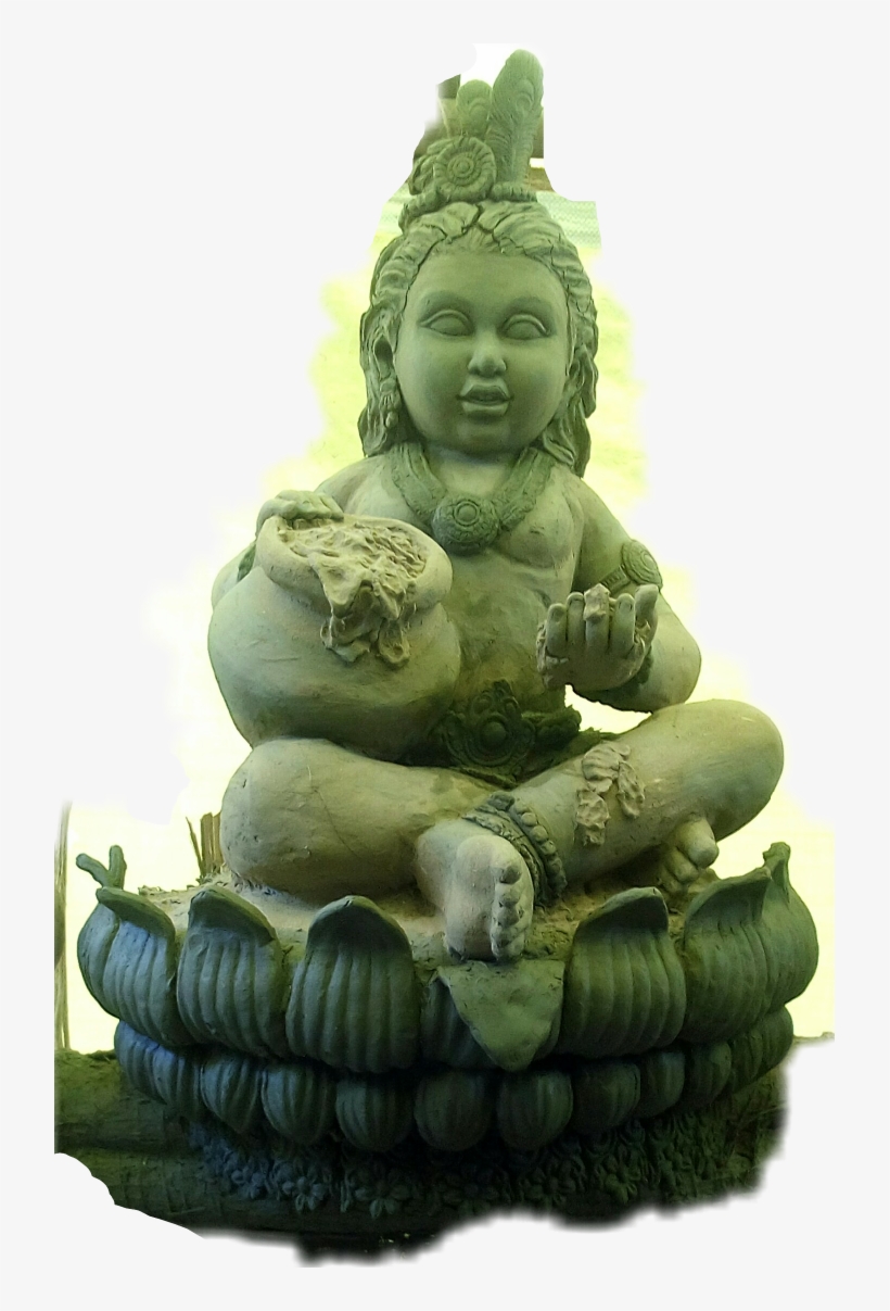 Baby Krishna Ambe Maa - Statue, transparent png #2477176