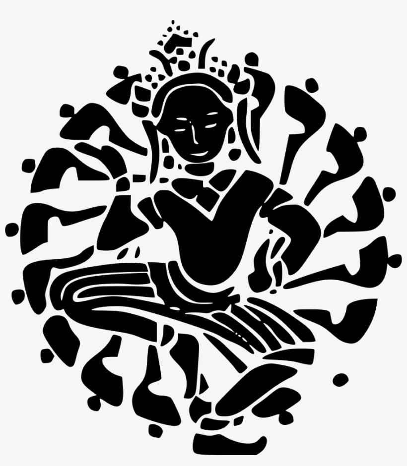 Shiva Round Dance God Worship Comments - Dignovel Studios Buddha Contemporary Watercolor Framed, transparent png #2477307