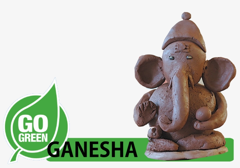 Go Green Ganesha - Go Green, transparent png #2477340