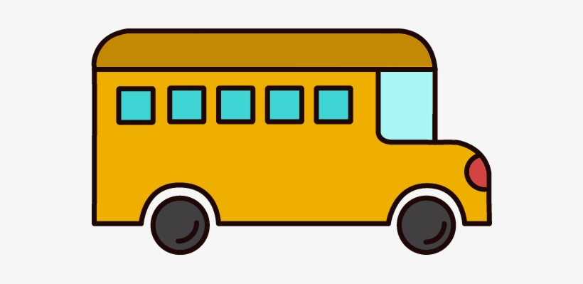 School Bus, transparent png #2477809