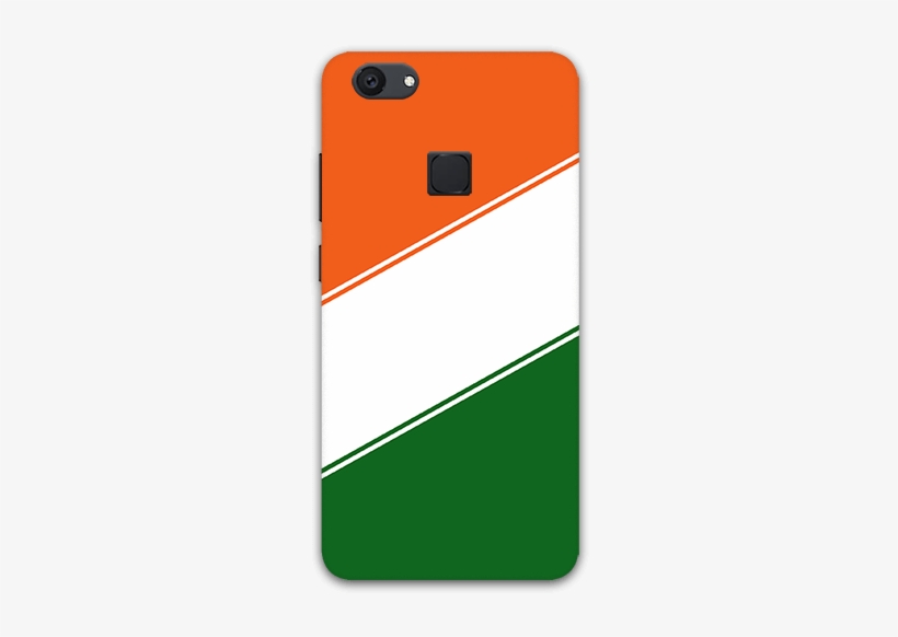 Indian Flag Color Vivo V7 Plus Mobile Case - Mobile Phone, transparent png #2477846