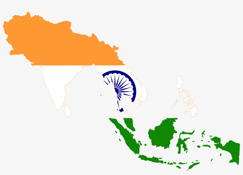 Open - Southeast Asia Map Vector, transparent png #2477912
