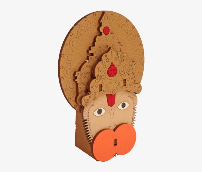 Face - Lord Hanuman Model Kit, transparent png #2478492