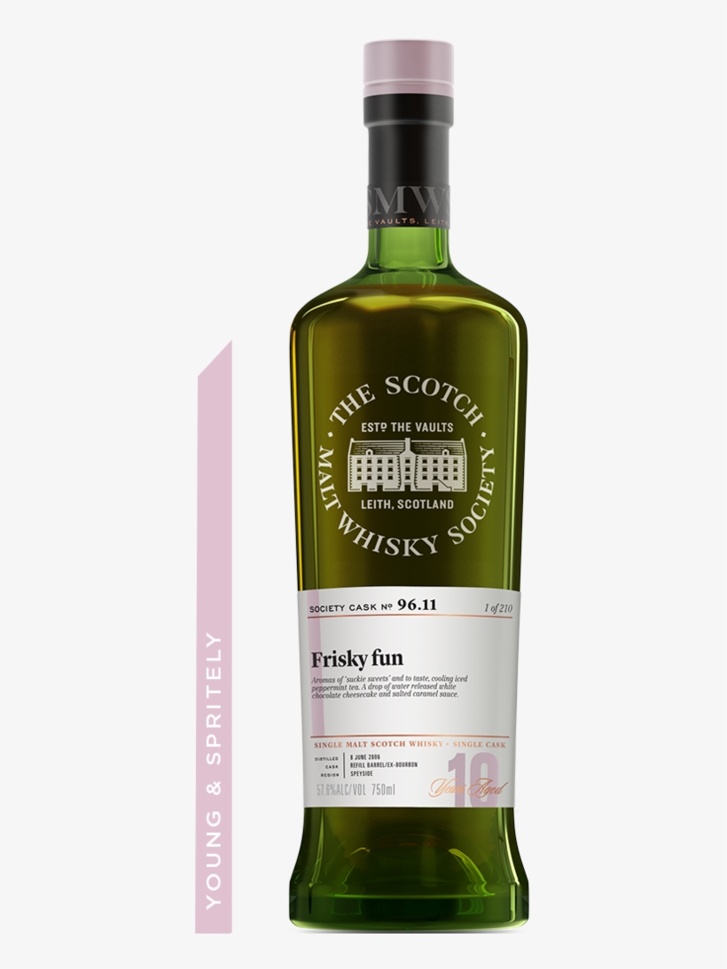 Cask No - 96 - - Scotch Malt Whisky Society, transparent png #2479200