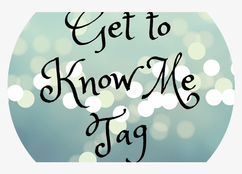 Get To Know Me Tag - Calligraphy, transparent png #2479374