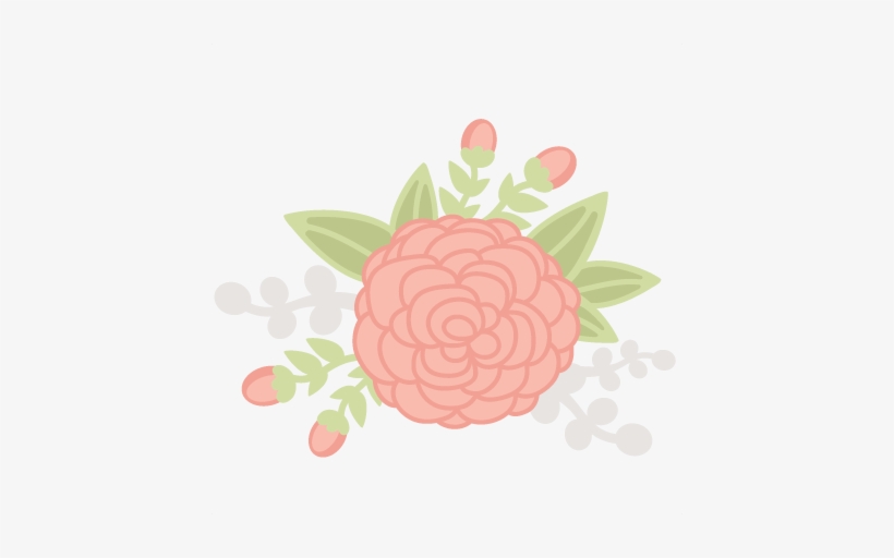 Flowers Svg Cutting Files Freebie Of The Day Miss Kate - Clip Art, transparent png #2479650