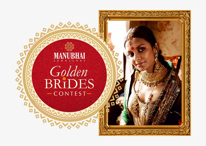 Golden Brides Contest - Manubhai Jewellers Latest Model Shoot, transparent png #2480397