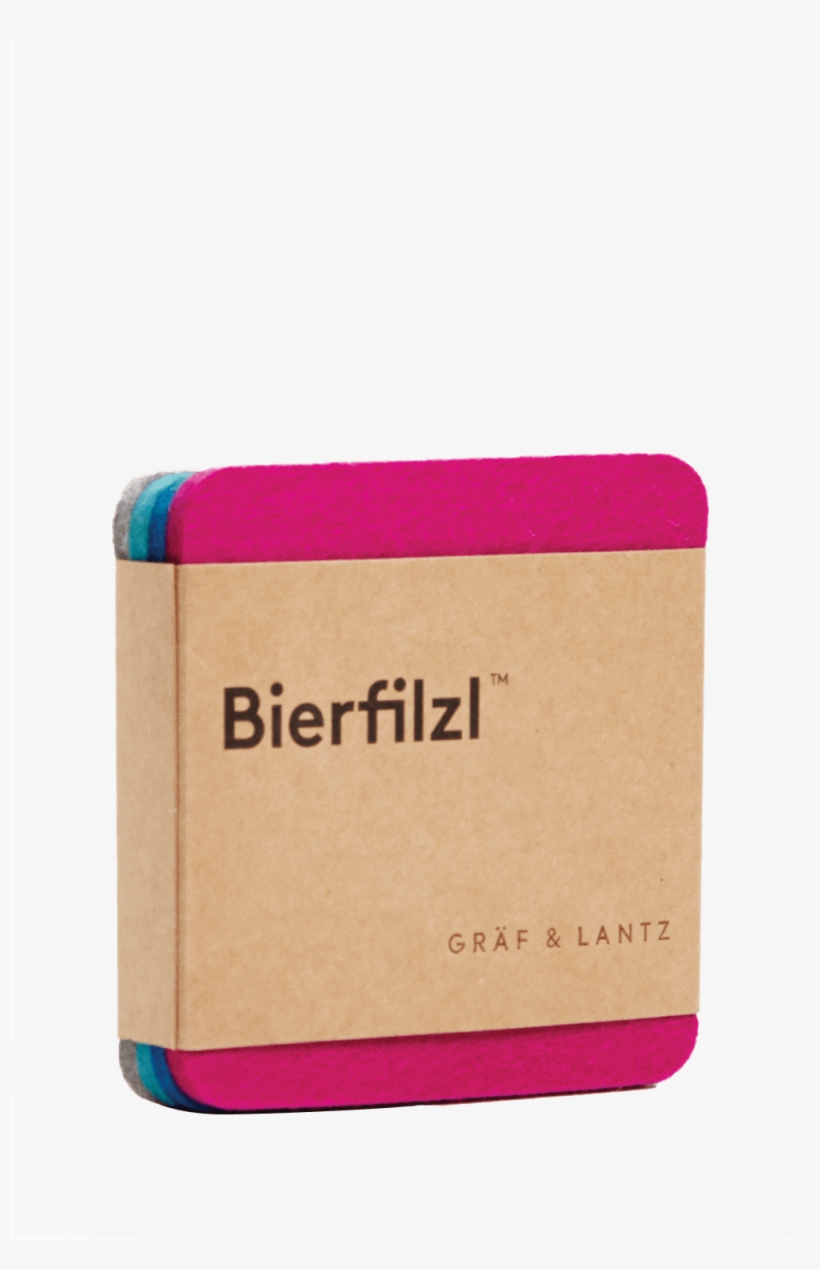 42438196 7103 448c 94b0 5ef71a8fd0f9 1912 0000034ab2d02524 - Graf & Lantz Bierfilzl Square Felt Coaster Holiday, transparent png #2480455