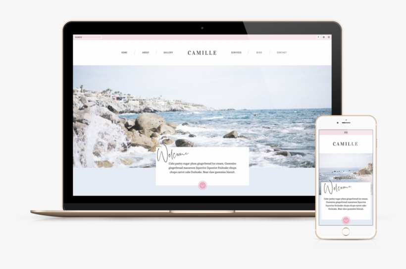 Heartfelt Web Designs & Branding For Female Creatives - Iphone, transparent png #2480656