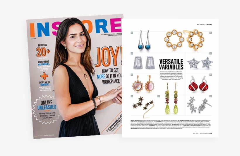 Instore Magazine Kabana Sun Earrings Feature - Magazine, transparent png #2480845